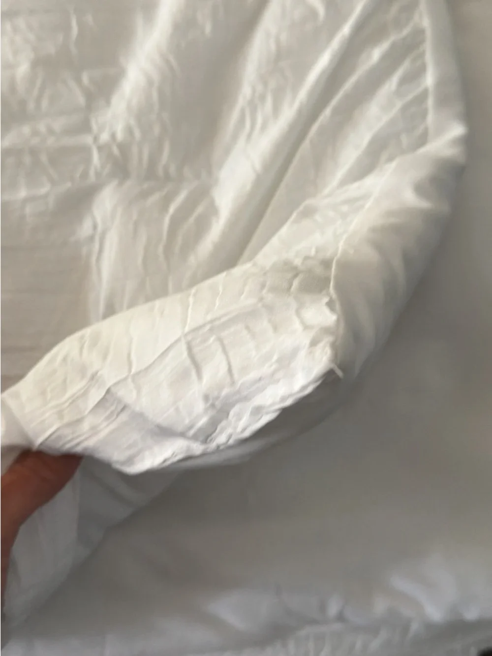 White  Home Bedding Quilt Cover
